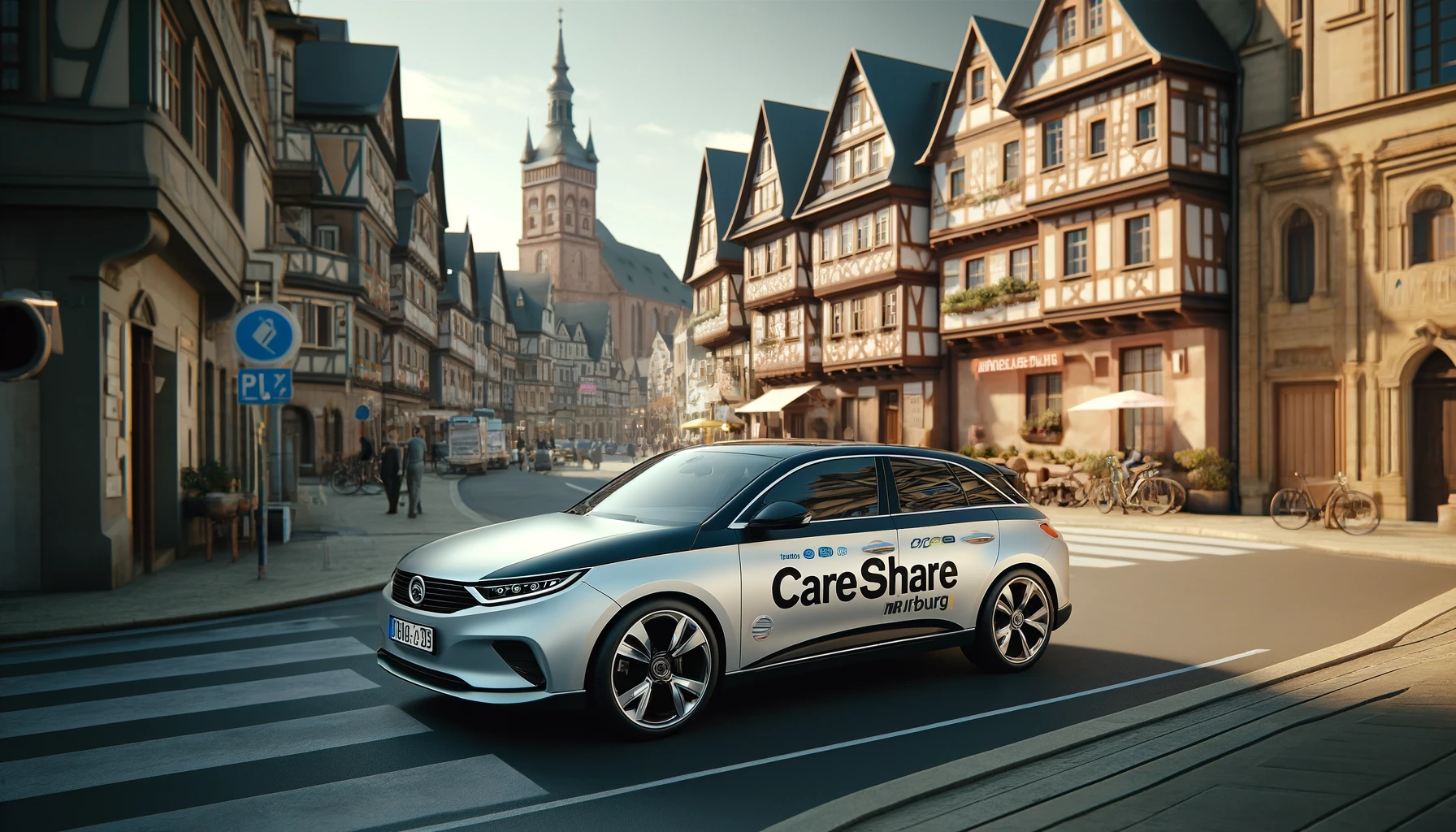 Wir die Auto-Abschaff-Prämie in Marburg zu mehr carsharing führen? AI Bild (guteideenblog)